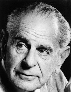 Karl Popper, é considerado por muitos como o filósofo mais influente do século XX a tematizar a ciência.