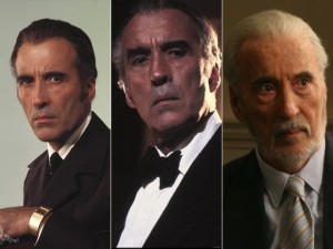 Christopher Lee: como Scaramanga em '007 contra o homem com a pistola de ouro' (1974), em 'A mansão da meia noite' (1983) e em 'Triage' (2009) (Foto: Divulgação/MGM)