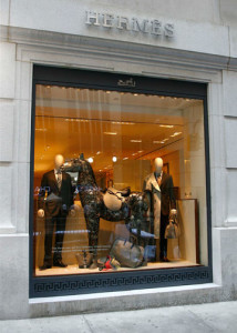 Fachada da Hermès em Manhattan (Foto: AP)