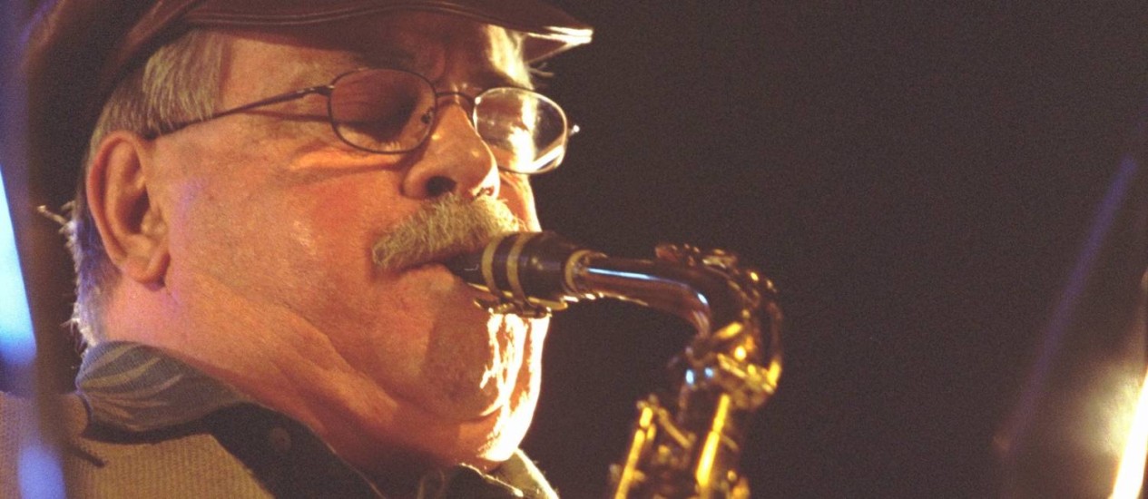 Woods em apresentação no Brasil no festival Free Jazz, em 2001 - (Foto: Ana Branco/27-10-2001)