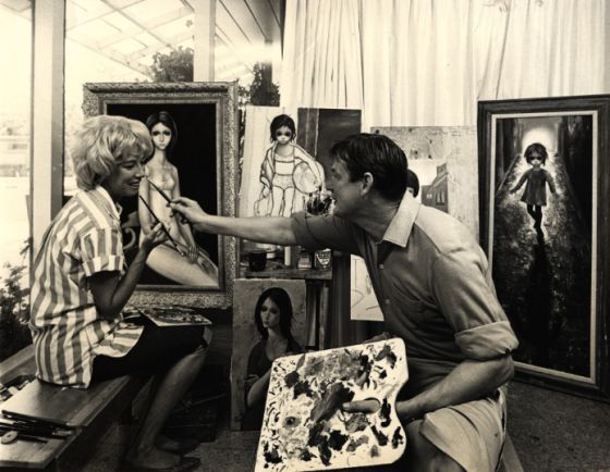 Walter Keane, fez muito sucesso e tornouse famoso ao