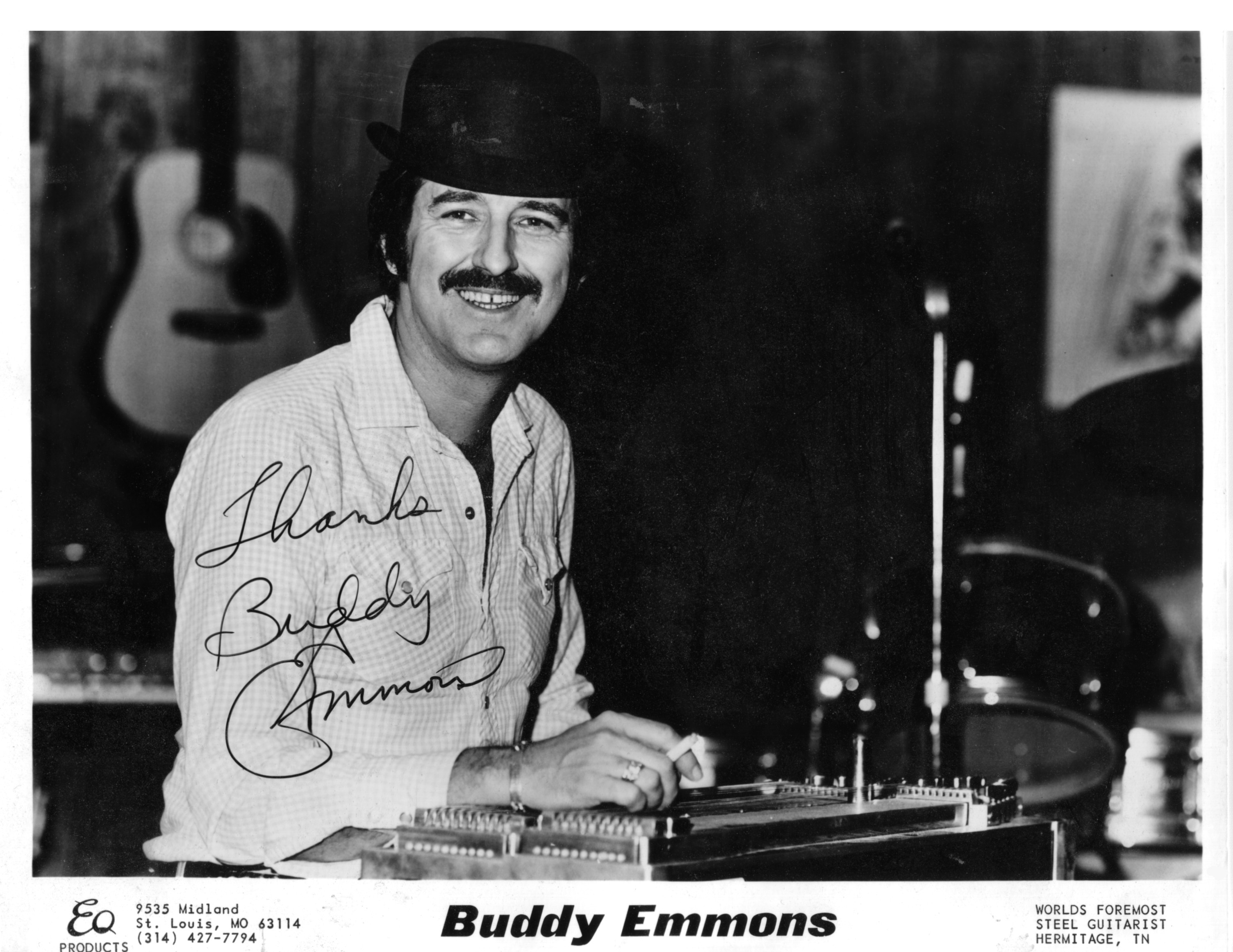 Buddy Emmons, influente guitarrista, gravou o primeiro disco de jazz com a guitarra pedal steel