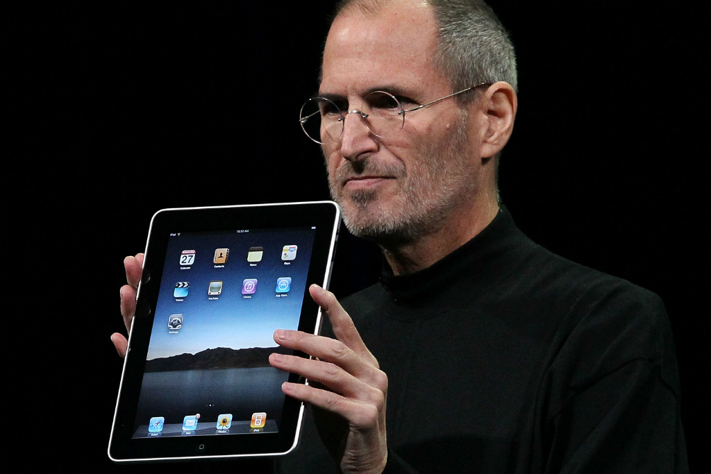 Steve Jobs, considerado um gênio do marketing tecnológico (Foto: Getty Images/Divulgação)