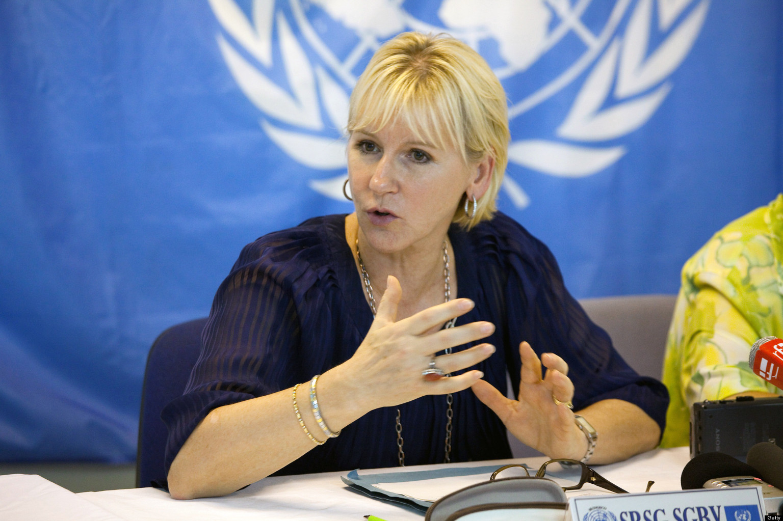 Margot Wallström, ministra de Relações Exteriores da Suécia