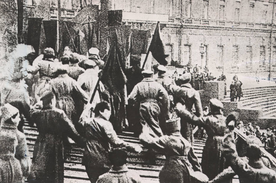 Petrogrado em outubro de 1917 (Foto: Acervo/Estadão)