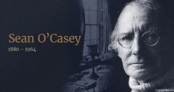 Sean O'Casey (1880-1964), dramaturgo irlandês. (Crédito da fotografia: Cortesia © Copyright All Rights Reserved/ © Portrait By Wolfgang Suschitzky/ REPRODUÇÃO/ TODOS OS DIREITOS RESERVADOS)