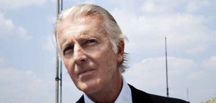 O estilista francês Hubert de Givenchy, em 2014 no Thyssen (Madri). SAMUEL SÁNCHEZ