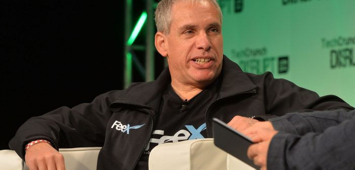 LONDON, ENGLAND - OCTOBER 20: Uri Levine from Waze/Feex speaks on stage during the 2014 TechCrunch Disrupt Europe/London at The Old Billingsgate on October 20, 2014 in London, England. (Photo by Anthony Harvey/Getty Images for TechCrunch)
