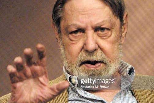 PASADENA, CA. - JULY 25: Historian Shelby Foote attends the PBS Press Tour at the Ritz Carlton Hotel on July 25, 2002 in Pasadena, California. (Photo by Frederick M. Brown/Getty Images)