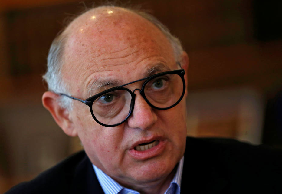 FILE PHOTO: Argentina's Foreign Minister Hector Timerman speaks during an interview with Reuters at his office in Buenos Aires February 27, 2015. REUTERS/Marcos Brindicci/File Photo