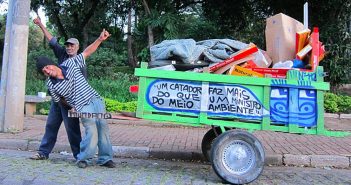 Profissionais da reciclagem (catadores)