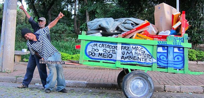 Profissionais da reciclagem (catadores)