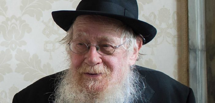 Rabino Steinsaltz, figura central do judaísmo
