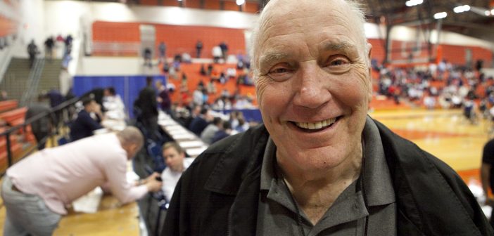 Bob Ferry, que passou décadas na NBA e foi o gerente geral quando o Washington Bullets conquistou seu único título, em um evento de aferição de 2017. (Timothy C. Wright / para The Washington Post.)