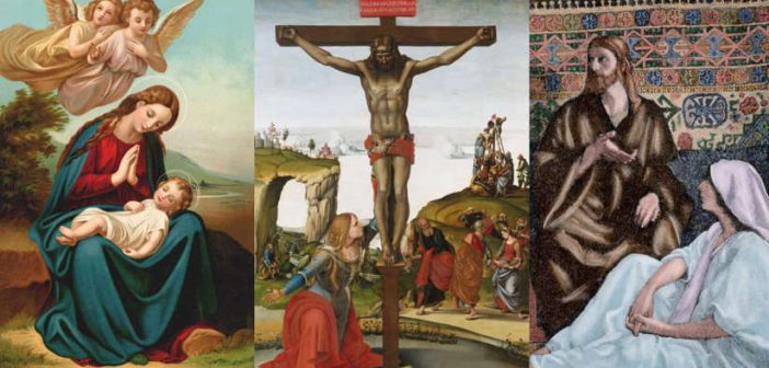 Virgem Maria, Maria Madalena, Rute, Raquel,