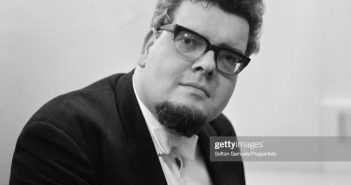 English pianist and composer John Ogdon (1937 -1989) photographed in Manchester, England, 15h December 1968. (Photo by Sefton Samuels/Popperfoto via Getty Images)