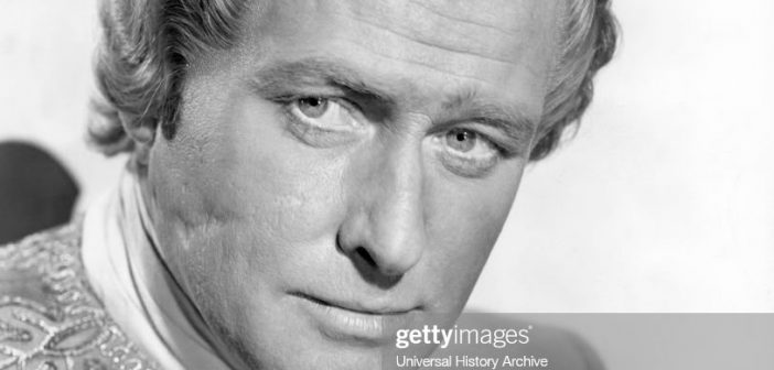 George Macready, Head and Shoulders Publicity Portrait for the Film, "The Swordsman", Columbia Pictures, 1948. (Photo by: Universal History Archive/Universal Images Group via Getty Images)