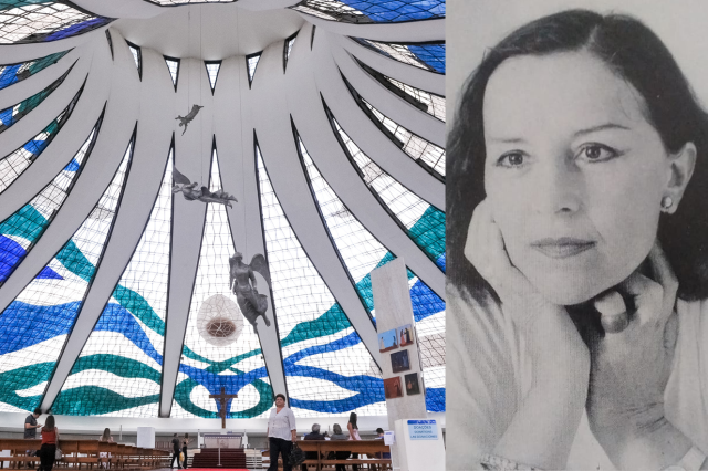 CLAUDIA Marianne Peretti: a artista por trás dos icônicos vitrais de Brasília | (Crédito: CLAUDIA /DIREITOS RESAERVADOS)