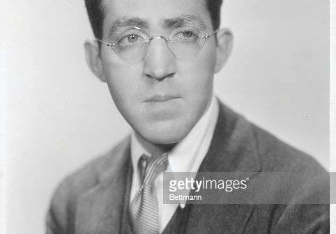 (Original Caption) Head and shoulders portrait of humorist S.J. Perelman.