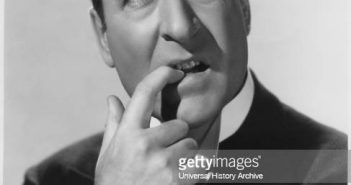 Arthur Treacher, Retrato Publicitário para o Filme, "Mad About Music", Universal Pictures, 1938. (Foto: Universal History Archive/Universal Images Group via Getty Images)