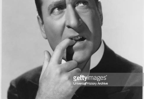 Arthur Treacher, Retrato Publicitário para o Filme, "Mad About Music", Universal Pictures, 1938. (Foto: Universal History Archive/Universal Images Group via Getty Images)