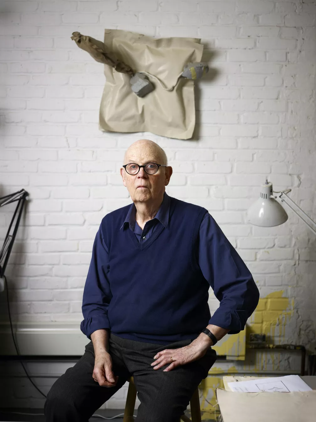 O escultor americano de origem sueca, Claes Oldenburg — Foto: Divulgação/Jurgen Frank/Walker Art Center
