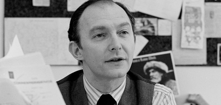 Richard C. Wald quando era presidente da NBC News. Suas realizações lá incluíram a mudança de Tom Brokaw do correspondente da Casa Branca para o apresentador do programa “Today” em 1976 e a contratação de Jane Pauley como co-apresentadora um ano depois. (Crédito: NBCU Photo Bank/NBCUniversal via Getty Images)