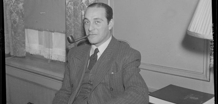 Ricardo Cortez, ator de cinema. (Crédito da foto: Digital Commonwealth / REPRODUÇÃO / DIREITOS RESERVADOS)