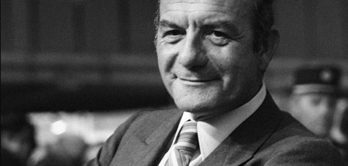 Michel Guy secretário de cultura do estado 1974-1976 governo Jacques Chirac (Crédito: Copyright foto AFP)