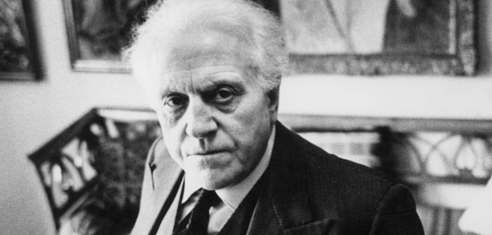 Pär Lagerkvist, autor sueco ganhador do Prêmio Nobel. (Crédito da fotografia: Cortesia Sveriges Radio / REPRODUÇÃO / DIREITOS RESERVADO)