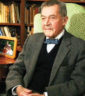 Robert F. Goheen serviu como presidente de Princeton de 1957 a 1972 e teve mais de 70 anos de associação com a Universidade. (foto: Denise Applewhite)