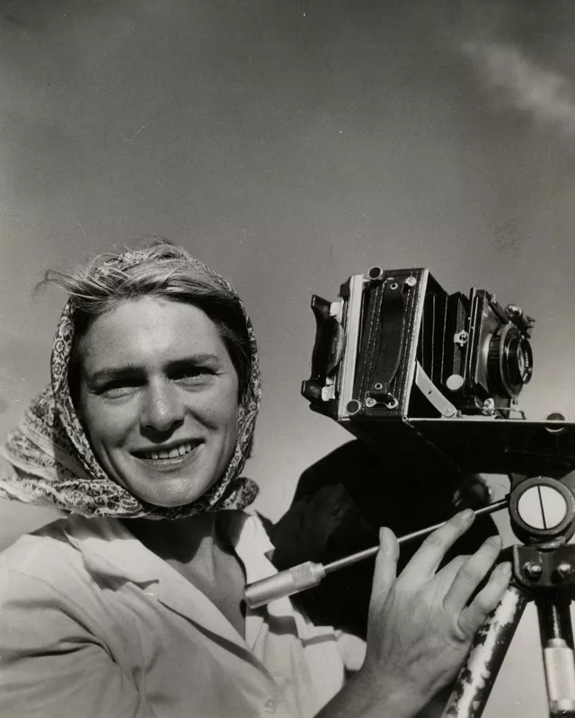 Margaret Bourke-White Autorretrato, 1946. (Crédito da fotografia: cortesia Artsy / REPRODUÇÃO/ DIREITOS RESERVADOS)
