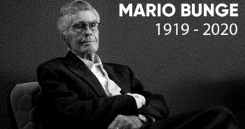 O pensador argentino Mario Bunge. (Crédito: Diego Norbiato)