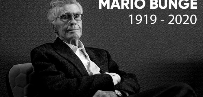 O pensador argentino Mario Bunge. (Crédito: Diego Norbiato)
