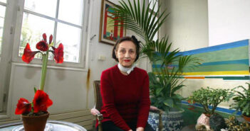 Françoise Gilot, pintora, escritora e antiga musa de Picasso. (Foto: © Fornecido por Estadão)