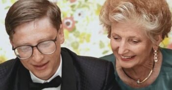 A mãe de Bill Gates, Mary Maxwell, foi fundamental na carreira de seu filho — Foto: Netflix/BBC