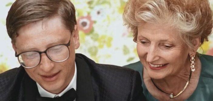 A mãe de Bill Gates, Mary Maxwell, foi fundamental na carreira de seu filho — Foto: Netflix/BBC