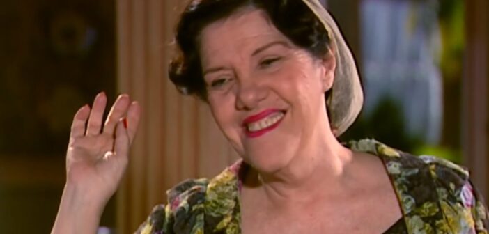 A atriz Neusa Maria Faro, em 'Alma Gêmea' — Foto: TV Globo