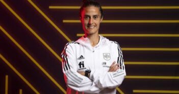 Monste Tomé, técnica da seleção feminina da Espanha Michael Regan - UEFA/UEFA via Getty Images