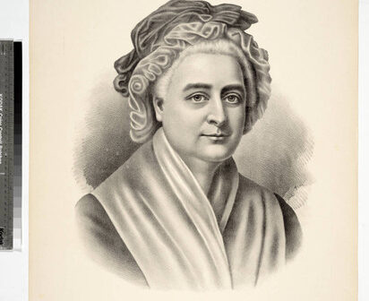 Martha Washington — (Crédito da fotografia: Cortesia © Copyright Calisphere/ REPRODUÇÃO/ TODOS OS DIREITOS RESERVADOS)