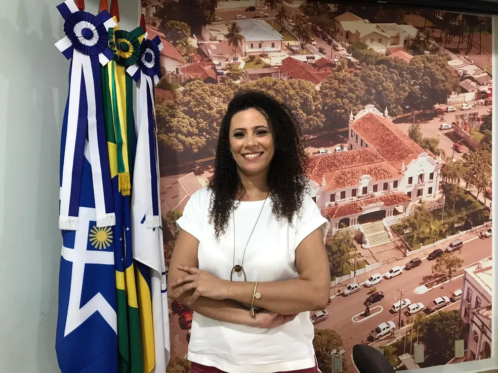 Marcele Pereira, reitora da Universidade Federal de Rondônia (Unir) — Foto: Rede Amazônica