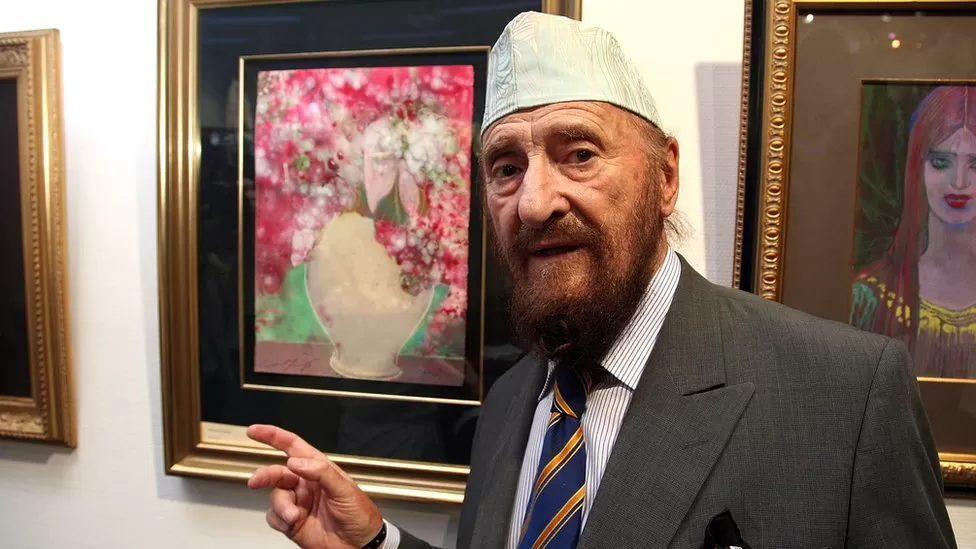 IMAGENS GETTY Legenda da imagem, Ernst Fuchs era conhecido por seu estilo pessoal único, bem como pela cor e textura de seu trabalho.