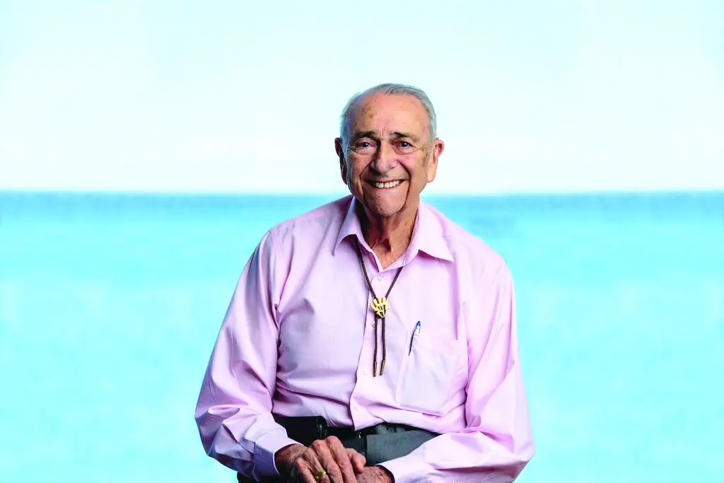 Gilbert V. Levin em 2020. Ele sustentou ao longo de sua vida que seu experimento na missão Viking da NASA parecia responder à “questão final” de se havia vida em Marte. (Credito da fotografia: Evan Musgrave)