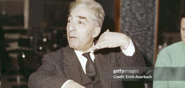 Compositor italiano Luigi Dallapiccola em 1969. (Foto de Erich Auerbach/Getty Images)
