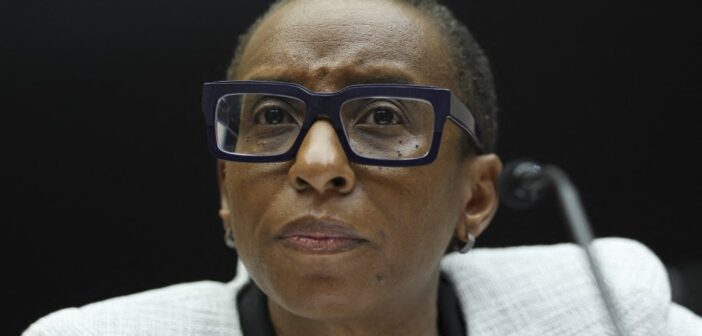 Reitora da Universidade de Harvard, Claudine Gay - Foto: Kevin Dietsch/AFP