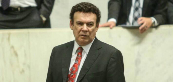 Campos Machado no plenário da Alesp na época em que ocupou cargo no Poder Legislativo. (Foto: Daniel Teixeira/Estadão© Fornecido por Estadão)