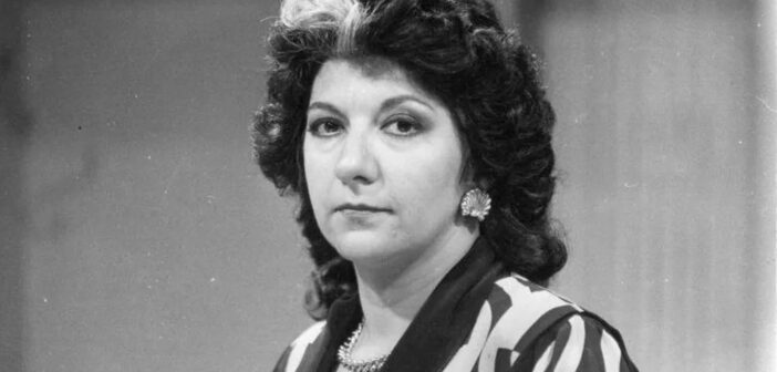 Jandira Martini na novela Sassaricando, 1987 — Foto: Nelson Di Rago/Globo