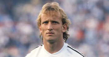 Andreas Brehme, símbolo da seleção alemã e campeão mundial. © Getty Images