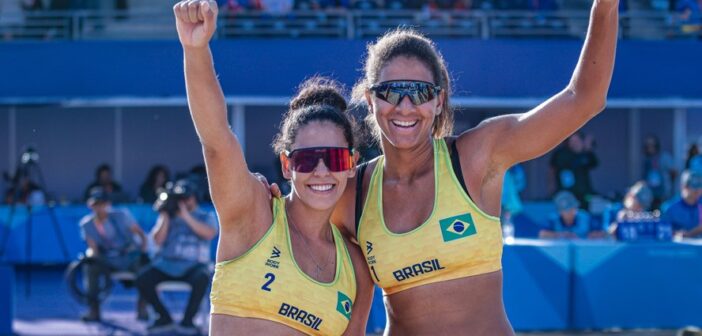 Duda e Ana Patrícia: garantem vaga em Paris-2024 — Foto: Wander Roberto/COB @wander_imagem