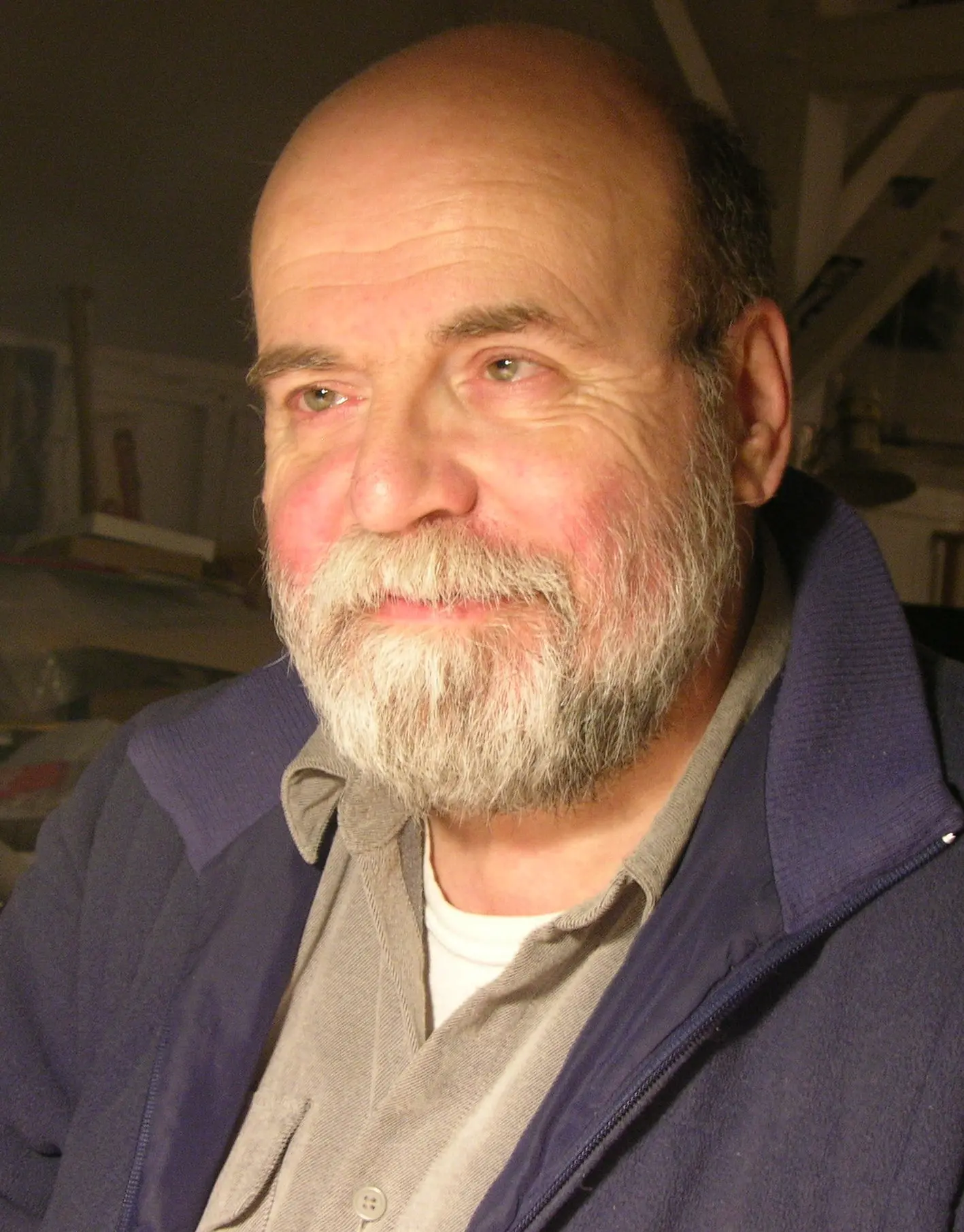 O artista polonês Jan Sawka mudou-se para Nova York em 1977.Crédito...Hanna Sawka